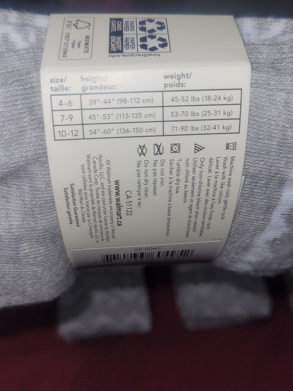 NWT George Cotton Tights 7pc Bundle Girls Size 7-9 Black & Grey - Picture 3 of 7